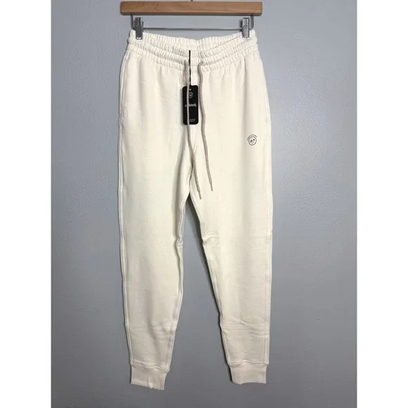 Allbirds Mens Organic Pima Cotton R&R Sweatpants Small NWT Natural White - Picture 1 of 8